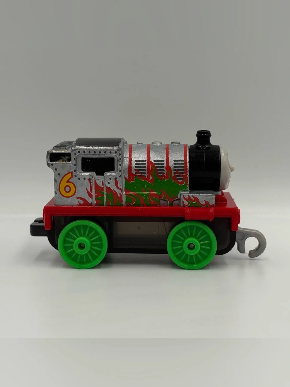 RARE Thomas & Friends Flames Graffiti Percy & Original Diecast Train Toy Lot